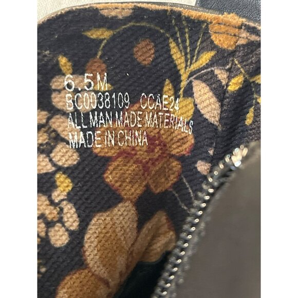 BOC Born Concept Black Finn Ankle Boots Size 6.5 M New - Picture 6 of 7